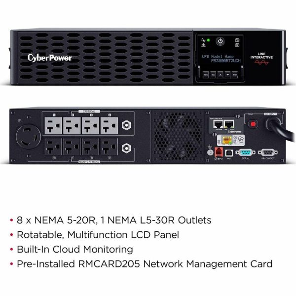 CyberPower PR3000RT2UCN Smart App Sinewave UPS Systems - Image 2