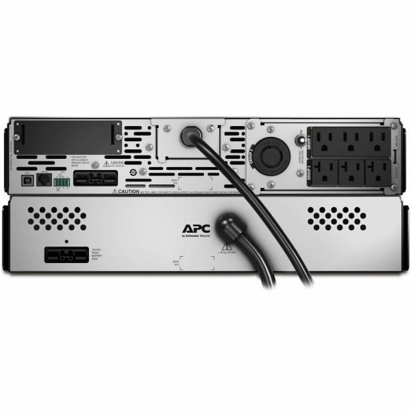 APC Smart-UPS X, Line Interactive, 2000VA, Rack/tower convertible 2U, 100V-127V, 3x 5-15R+3x 5-20R+1x L5-20R NEMA, SmartSlot, Extended runtime - Image 3
