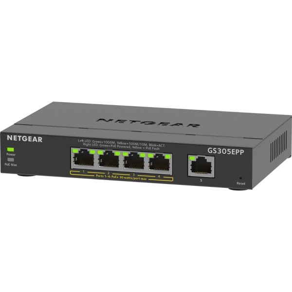 Netgear GS305EPP Ethernet Switch - Image 2