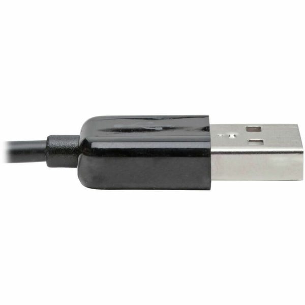Eaton Tripp Lite Series USB 2.0 Ethernet NIC Adapter - 10/100 Mbps, RJ45, Black - Image 7