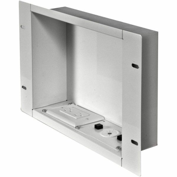 Peerless-AV® In-Wall Accessory Box with 125V Duplex Power Receptacle