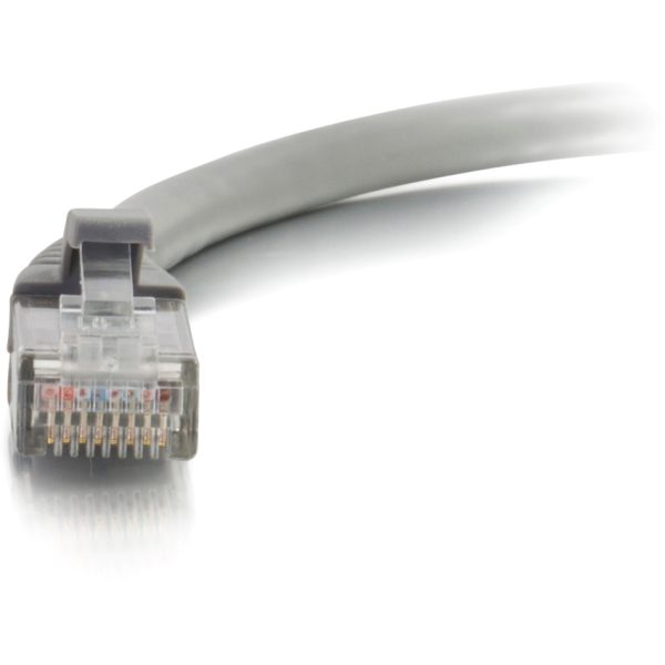 C2G 2ft Cat6a Snagless Unshielded (UTP) Network Patch Ethernet Cable-Gray - Image 3