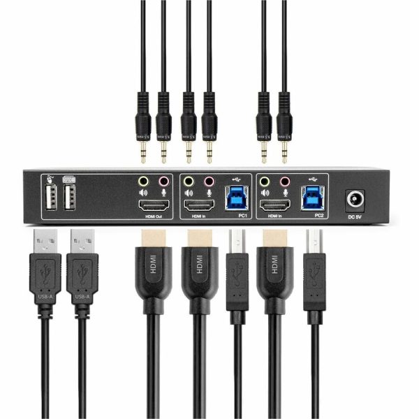 Rocstor SolidKVM SK06 4K HDMI and USB 3.0 2�1 KVM Switch - Image 2