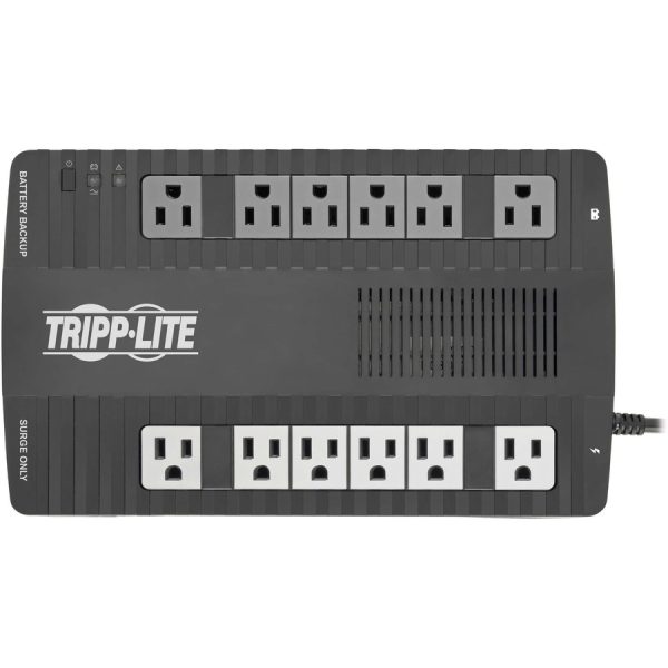 Eaton Tripp Lite Series 900VA 480W Line-Interactive UPS - 12 NEMA 5-15R Outlets, AVR, 120V, 50/60 Hz, USB, Desktop/Wall Mount - Image 4