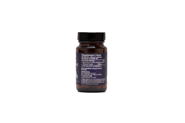 NUF  Organic Black Turmeric 350mg Whole Root Vegan Capsules  US Grown  Gluten Free   Non GMO  Joint Support   Healthy Inflammatory Response   Proper Immune Function - Image 2