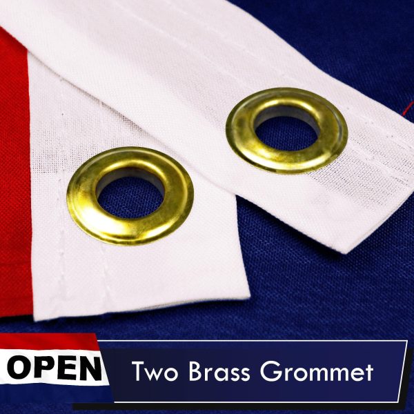 Open Flag 3x5 Ft 2-Pack Printed Polyester By G128 - Image 2