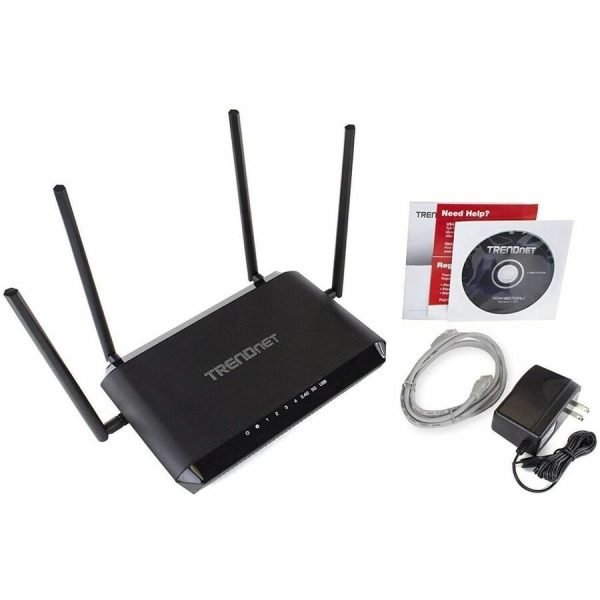 TRENDnet AC2600 MU-MIMO Wireless Gigabit Router, Increase WiFi Performance, WiFi Guest Network, Gaming-Internet-Home Router, Beamforming, 4K streaming, Quad Stream, Dual Band Router, Black, TEW-827DRU - Image 8
