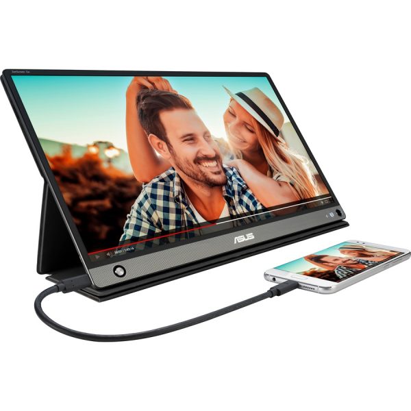 Asus ZenScreen GO MB16AHP 16" Class Full HD LCD Monitor - 16:9 - Black, Gray - Image 6