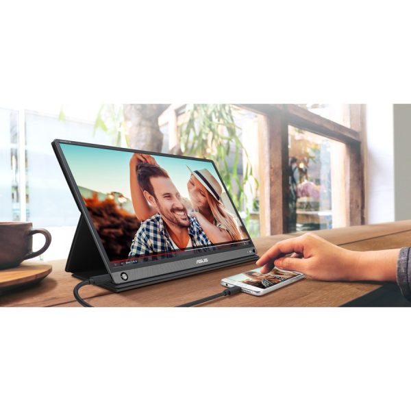 Asus ZenScreen GO MB16AHP 16" Class Full HD LCD Monitor - 16:9 - Black, Gray - Image 7