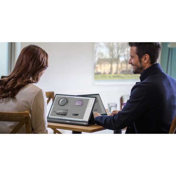 Asus ZenScreen GO MB16AHP 16" Class Full HD LCD Monitor - 16:9 - Black, Gray - Image 8