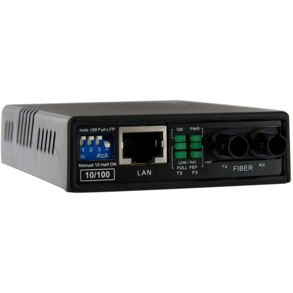StarTech.com 10/100 Multi Mode Fiber Copper Fast Ethernet Media Converter ST 2 km - Image 4