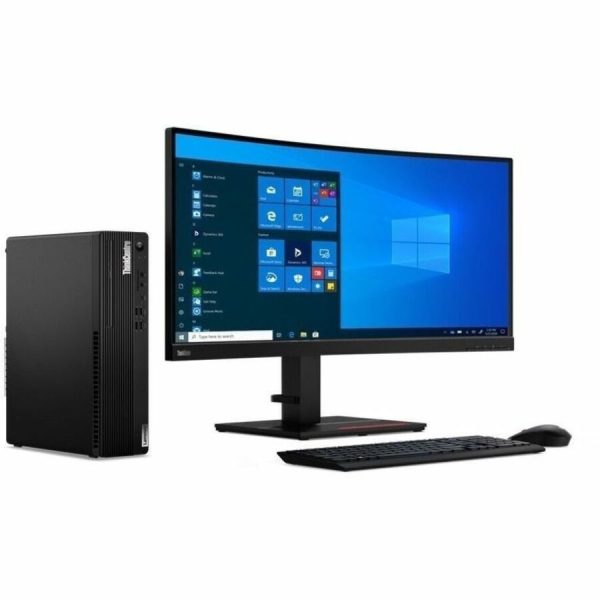 Lenovo ThinkCentre M75s Gen 2 11R8004GUS Desktop Computer - AMD Ryzen 7 PRO 5750G - 16 GB - 512 GB SSD - Small Form Factor - Black - Image 4