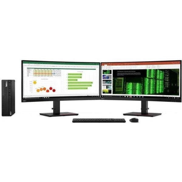 Lenovo ThinkCentre M75s Gen 2 11R8004GUS Desktop Computer - AMD Ryzen 7 PRO 5750G - 16 GB - 512 GB SSD - Small Form Factor - Black - Image 7