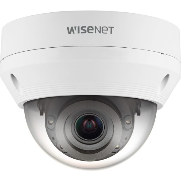 Wisenet QNV-8080R 5 Megapixel HD Network Camera - Dome - White