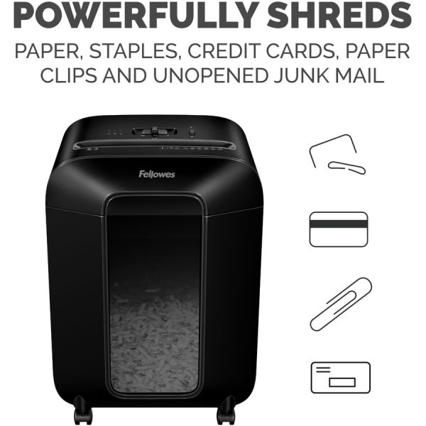 Fellowes LX85 Cross-cut Shredder - Image 5
