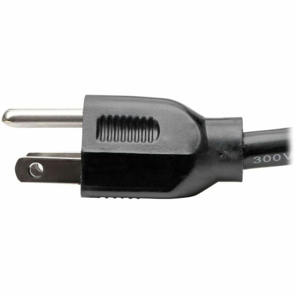 Eaton Tripp Lite Series Power Extension Cord, NEMA 5-15P to NEMA 5-15R - Heavy-Duty, 15A, 120V, 14 AWG, 15 ft. (4.57 m), Black - Image 3