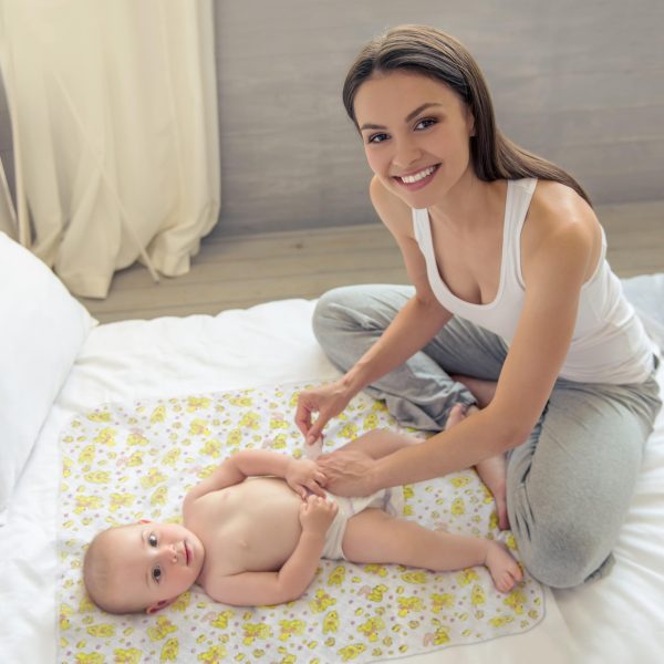 Baby Changing Mat   315 x 255 inch Waterproof Portable Travel Changing Pad   Wipeable Liners with Reinforced Double Seams   Change Diaper On The Go  Foldable Large Baby Nappy Changer Mat - Image 3