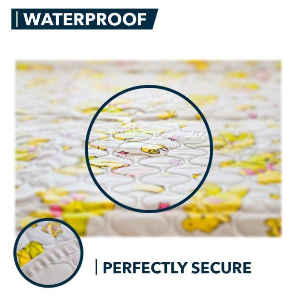 Baby Changing Mat   315 x 255 inch Waterproof Portable Travel Changing Pad   Wipeable Liners with Reinforced Double Seams   Change Diaper On The Go  Foldable Large Baby Nappy Changer Mat - Image 4