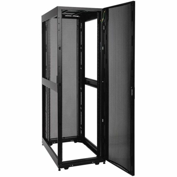 Eaton Tripp Lite Series 42U SmartRack Shallow-Depth Rack Enclosure Cabinet with doors & side panels - Image 4