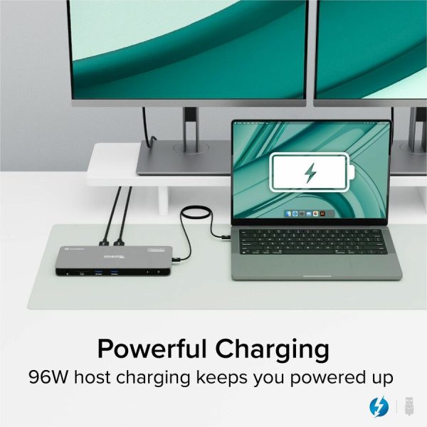 Plugable Thunderbolt 4 Dock for Quad Monitors 100W, Thunderbolt Docking Station - Image 4