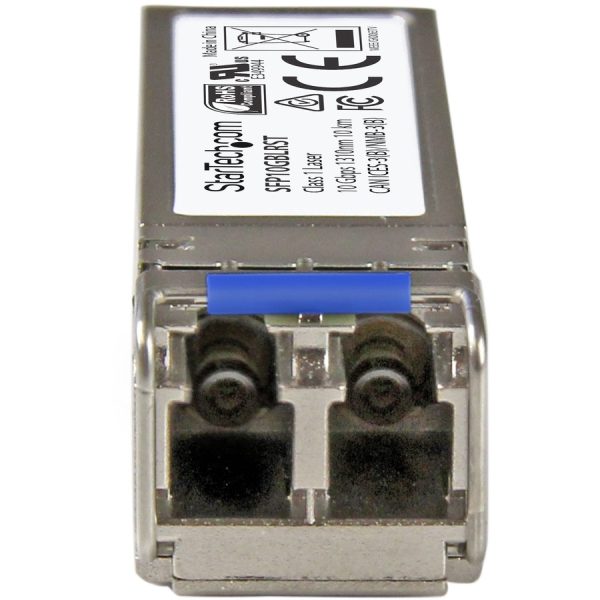 StarTech.com MSA Uncoded SFP+ Module - 10GBASE-LR - 10GE Gigabit Ethernet SFP+ 10GbE Single Mode Fiber (SMF) Optic Transceiver - 10km DDM - Image 3