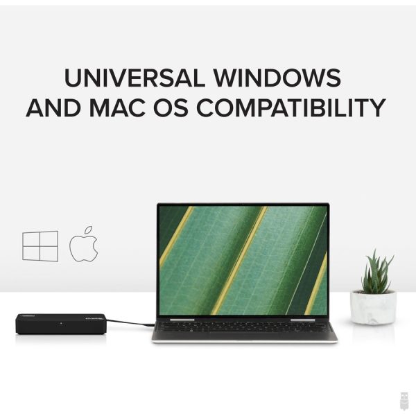 Plugable 4K DisplayPort and HDMI Dual Monitor Adapter with Ethernet for USB 3.0 and USB-C - Image 6