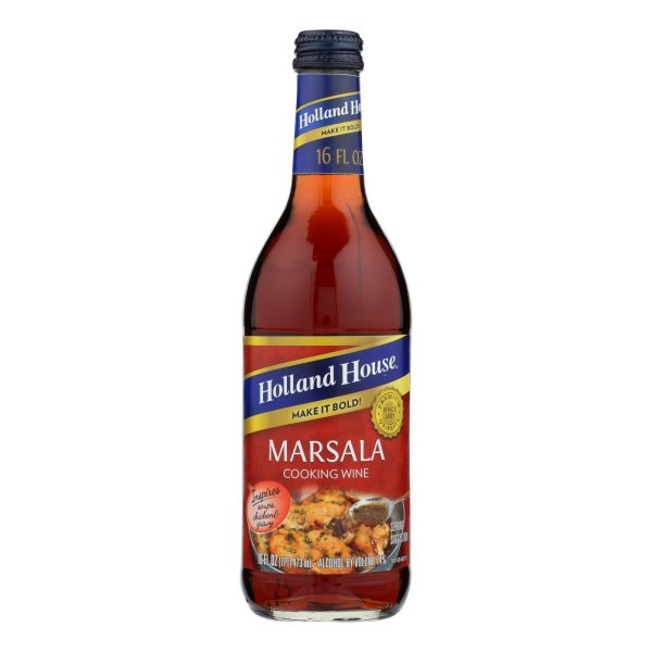 Holland House Holland House Marsala Cooking Wine - Marsala - Case of 12 - 16 Fl oz. - Image 3