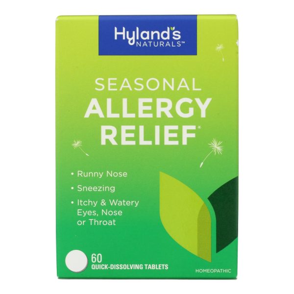 Hyland's - Seasonal Allergy Relief - 1 Each-60 TAB - Image 2