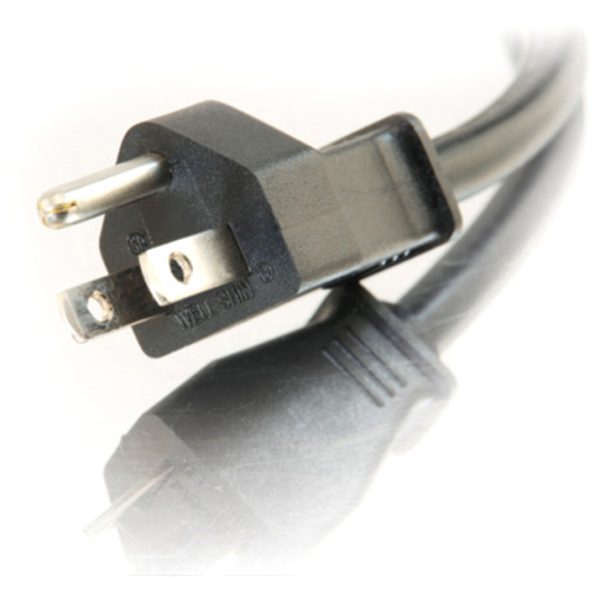 C2G 6ft 16 AWG 1-to-2 Power Cord Splitter (1 NEMA 5-15P to 2 NEMA 5-15R) - Image 4