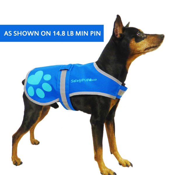 Dog Reflective Vest – Multiple Color Options with Hi Vis Fluorescent Visibility Helping to Safeguard Your Pet On Off Leash in Urban & Rural Areas. - Image 3