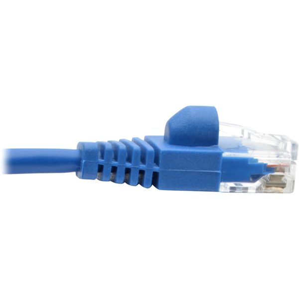 Eaton Tripp Lite Series Cat6a 10G Snagless Molded Slim UTP Ethernet Cable (RJ45 M/M), Blue, 3 ft. (0.91 m) - Image 4
