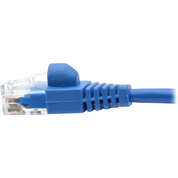Eaton Tripp Lite Series Cat6a 10G Snagless Molded Slim UTP Ethernet Cable (RJ45 M/M), Blue, 3 ft. (0.91 m) - Image 5
