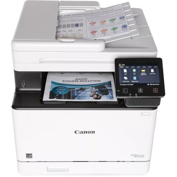 Canon imageCLASS MF751Cdw Wireless Laser Multifunction Printer - Color - White - Image 10