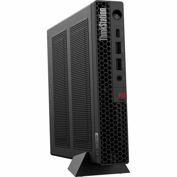 Lenovo ThinkStation P3 30H0006LUS Workstation - 1 Core i7 14th Gen i7-14700 - vPro Technology - 16 GB - 512 GB SSD - Tiny - Black - Image 2