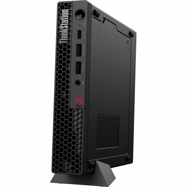 Lenovo ThinkStation P3 30H0006LUS Workstation - 1 Core i7 14th Gen i7-14700 - vPro Technology - 16 GB - 512 GB SSD - Tiny - Black - Image 3