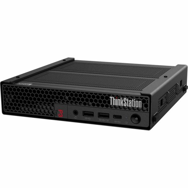 Lenovo ThinkStation P3 30H0006LUS Workstation - 1 Core i7 14th Gen i7-14700 - vPro Technology - 16 GB - 512 GB SSD - Tiny - Black - Image 4