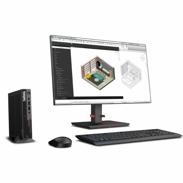Lenovo ThinkStation P3 30H0006LUS Workstation - 1 Core i7 14th Gen i7-14700 - vPro Technology - 16 GB - 512 GB SSD - Tiny - Black - Image 7
