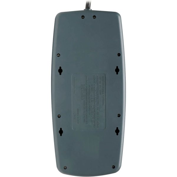 Eaton Tripp Lite Series Protect It! 10-Outlet Surge Protector, 8 ft. (2.43 m) Cord with Right-Angle Plug, 2395 Joules, Tel/DSL Protection, Black Housing - Image 2