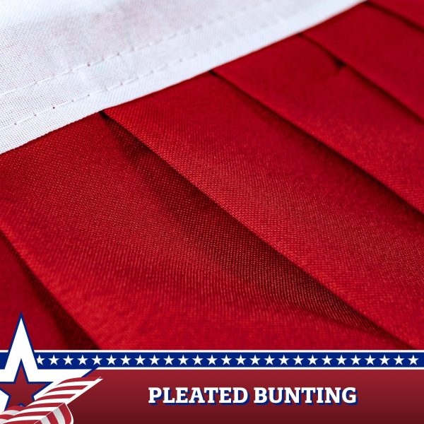 Fan Flag 2x4FT 2-Pack Embroidered Polyester By G128 - Image 6