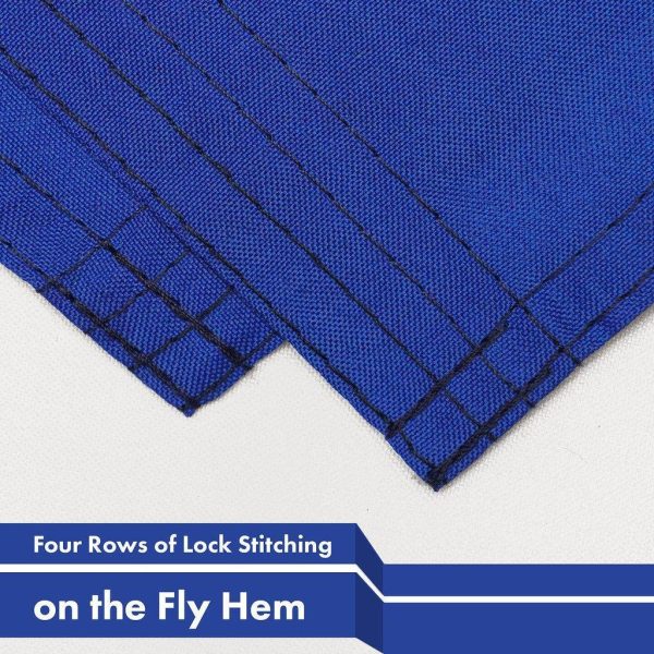 G128 10 Pack: El Salvador El Salvadoran Flag | 3x5 Ft | LiteWeave Pro Series Printed 150D Polyester | Country Flag, Vibrant Colors, Brass Grommets, Thicker and More Durable Than 100D 75D Polyester - Image 5