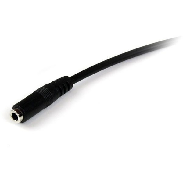 StarTech.com 1m 3.5mm 4 Position TRRS Headset Extension Cable - M/F - Image 3