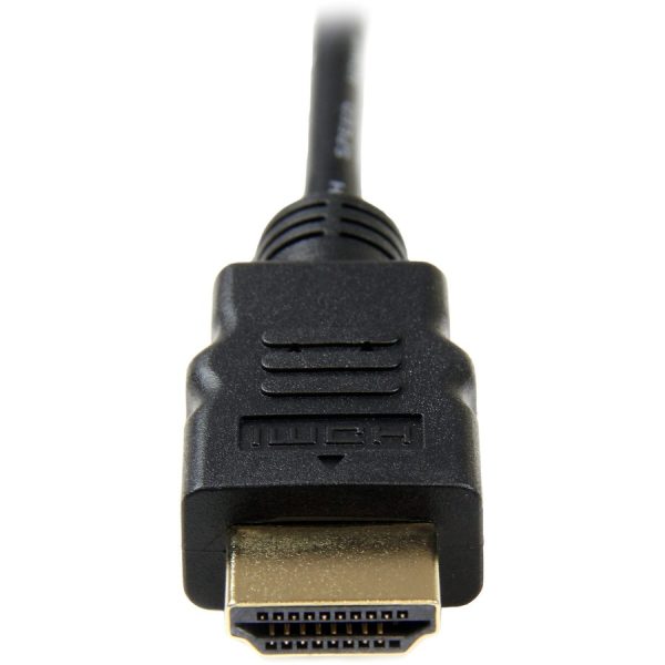 StarTech.com 3m Micro HDMI to HDMI Cable with Ethernet, 4K High Speed Micro HDMI Type-D Device to HDMI Monitor Adapter/Converter Cord - Image 3