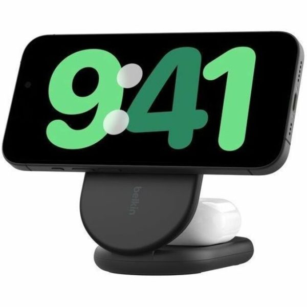 Belkin BoostCharge 2-in-1 Magnetic Foldable Wireless Charger with Qi2 15W - Image 4