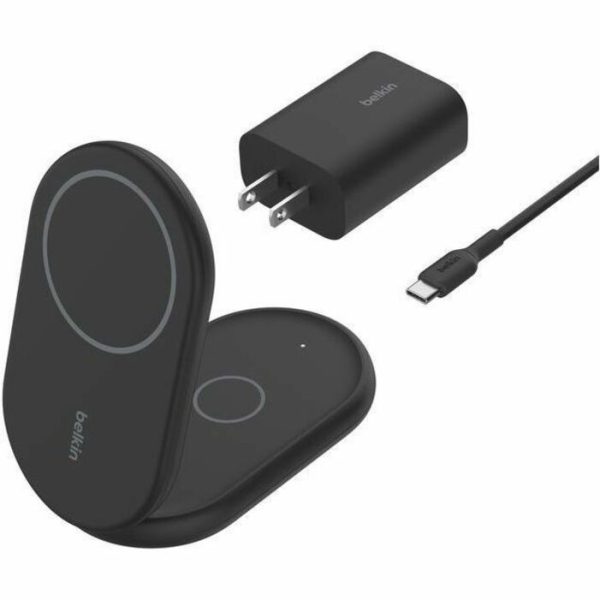 Belkin BoostCharge 2-in-1 Magnetic Foldable Wireless Charger with Qi2 15W - Image 7