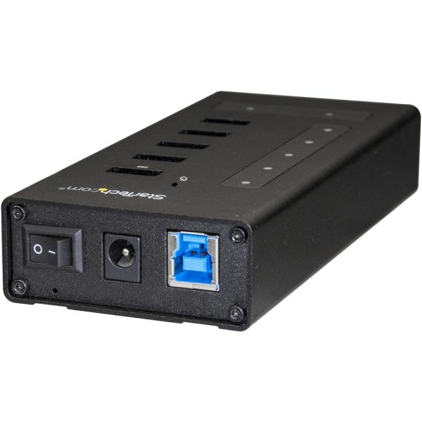 StarTech.com 7 Port USB C Hub - 2x USB-C & 5x USB-A - Mountable Metal USB 3.0 Type-C Hub - 5Gbps USB 3.2 Gen 1 - Self Powered - BC 1.2 - Image 3
