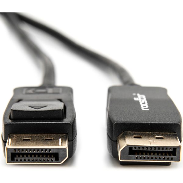 Rocstor Premium 12ft / 4m DisplayPort 1.2 Cable M/M - DisplayPort 4k - DisplayPort Male Digital Audio/Video - 12ft - Black- DP TO DP Cable 4Kx2K - Image 3