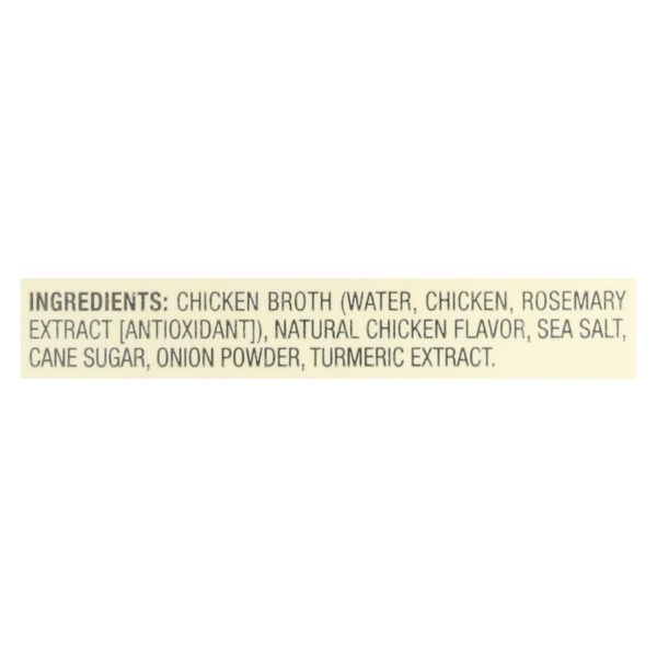 Pacific Natural Foods Chicken Broth - Free Range - Case of 12 - 32 Fl oz.