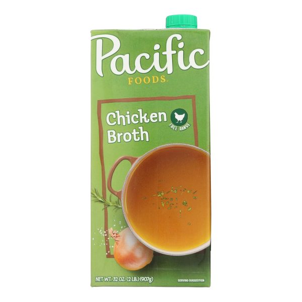 Pacific Natural Foods Chicken Broth - Free Range - Case of 12 - 32 Fl oz. - Image 3
