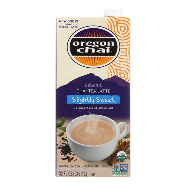 Oregon Chai Original Chai Tea Latte Concentrate - Slightly Sweet - Case of 6 - 32 Fl oz. - Image 3