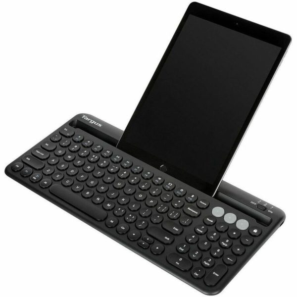 Targus Multi-Device Bluetooth Antimicrobial Keyboard With Tablet/Phone Cradle - Image 2